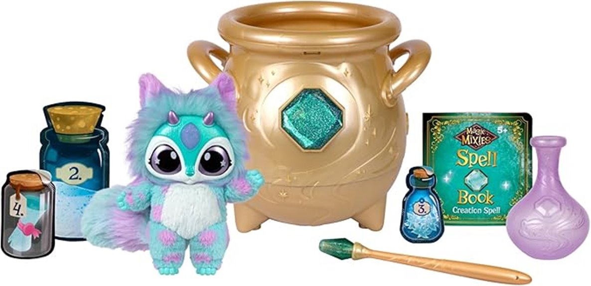 gold cauldron toy set