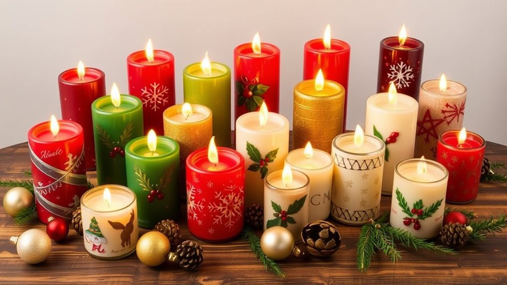 holiday candle gift sets