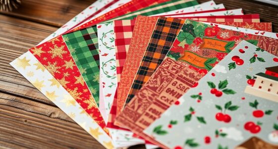 holiday scrapbook paper packs