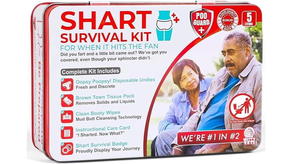 humorous emergency fart kit