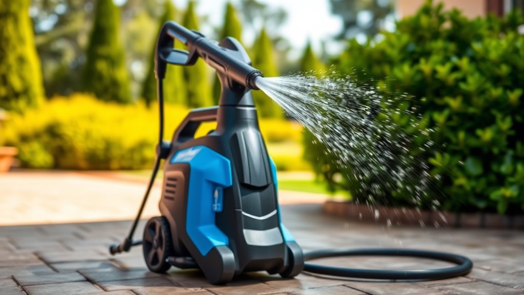 key pressure washer features
