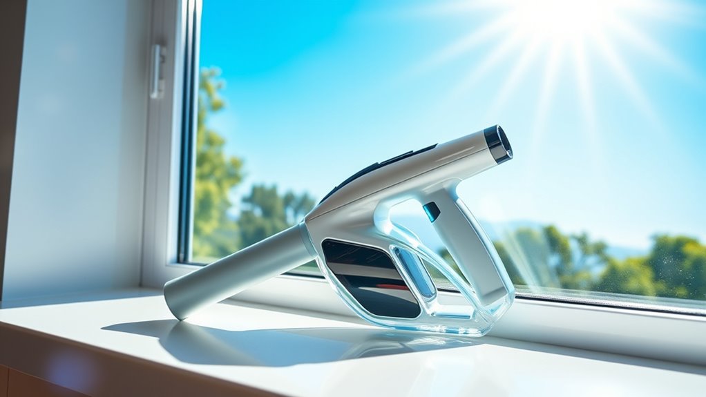 key window vacuum features