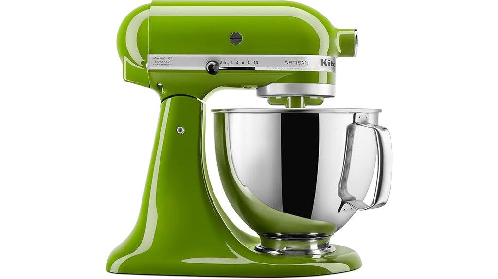 kitchenaid artisan 5 quart mixer
