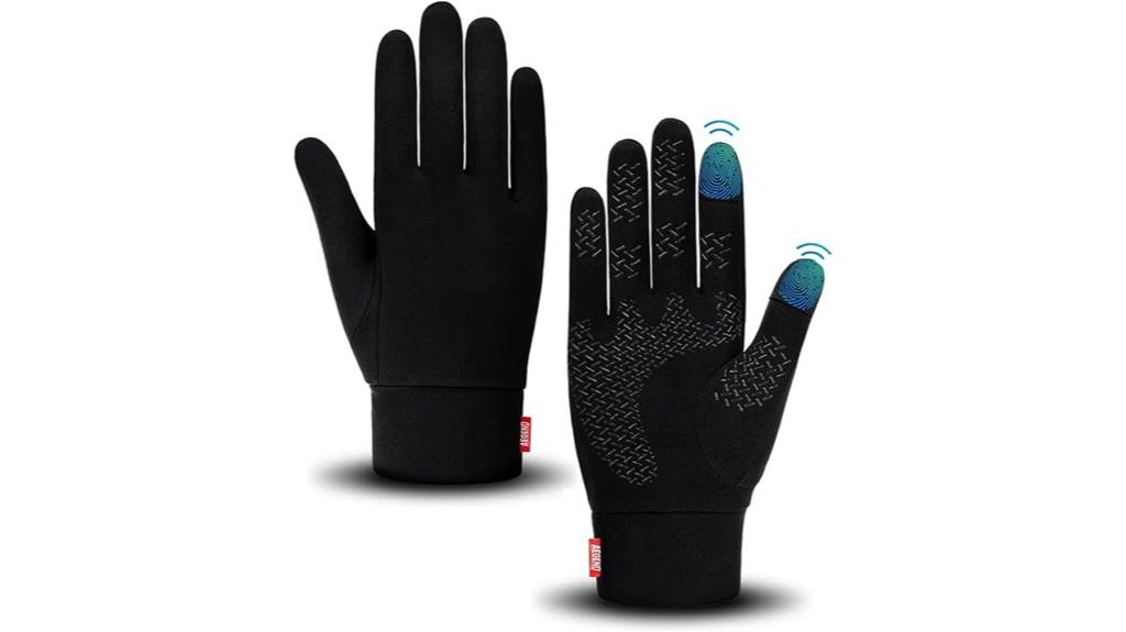 lightweight winter gloves