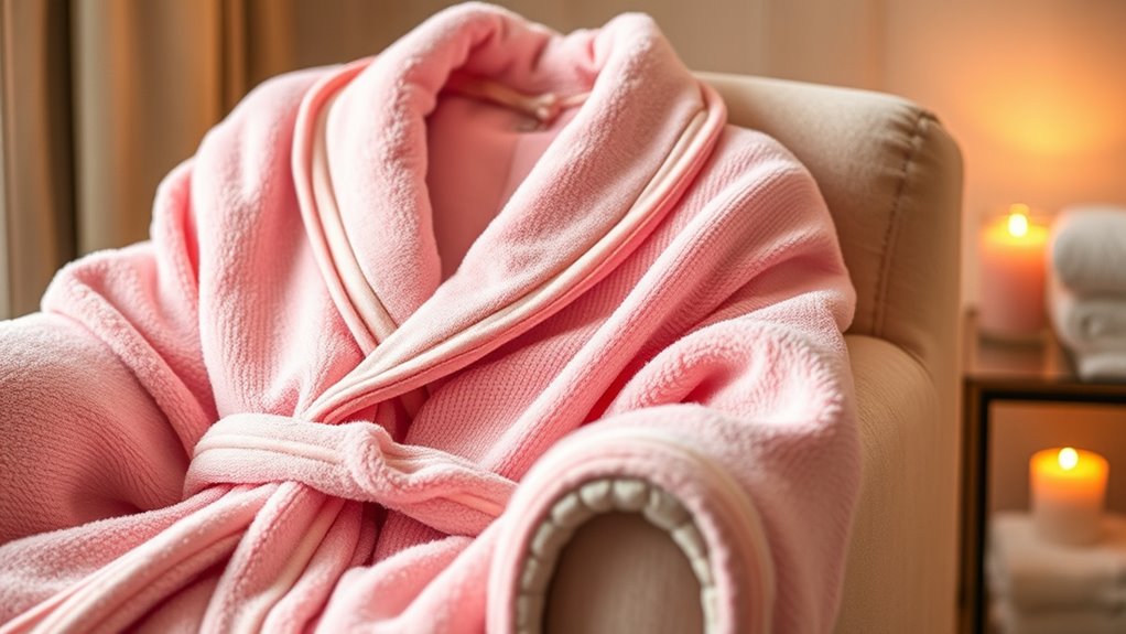 luxurious plush women s bathrobes
