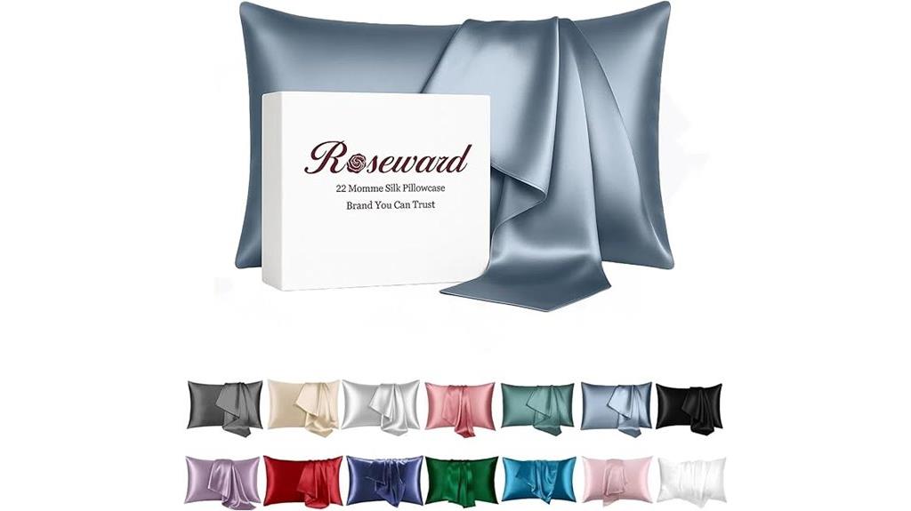 luxury silk pillowcase for hair