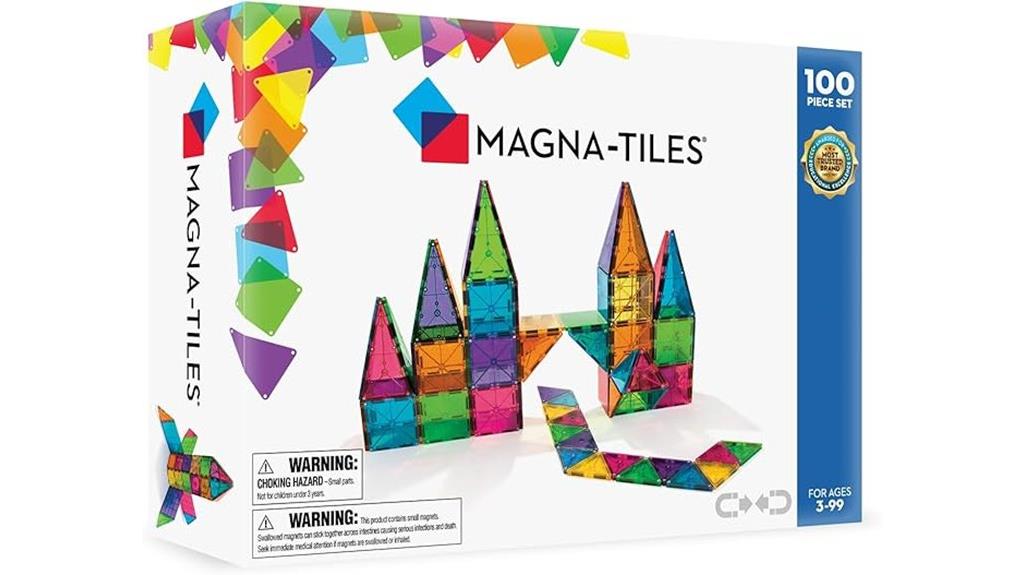 magnetic building toy set