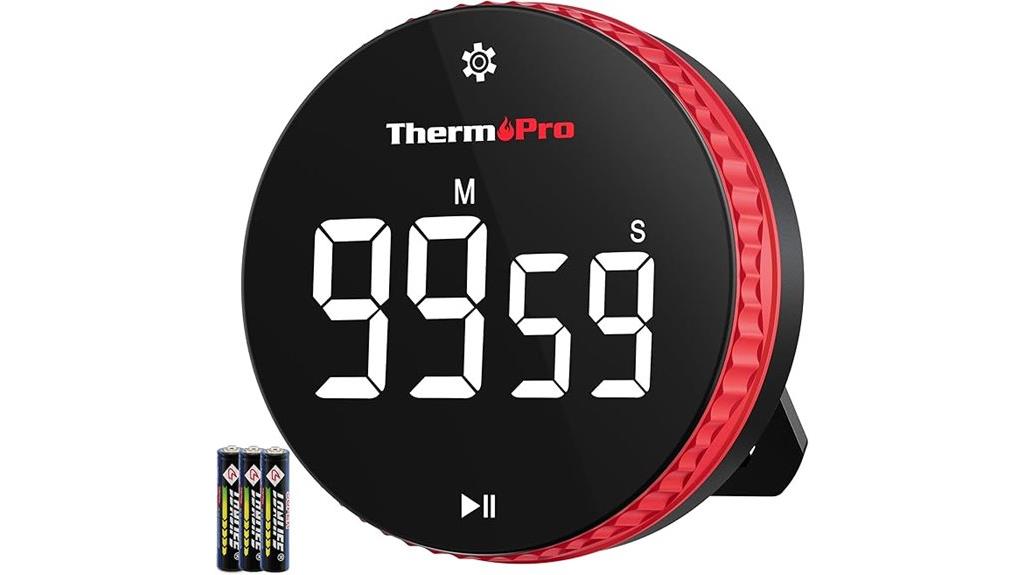 magnetic stand kitchen timer