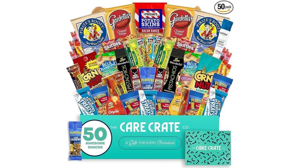 men s 50 piece snack pack