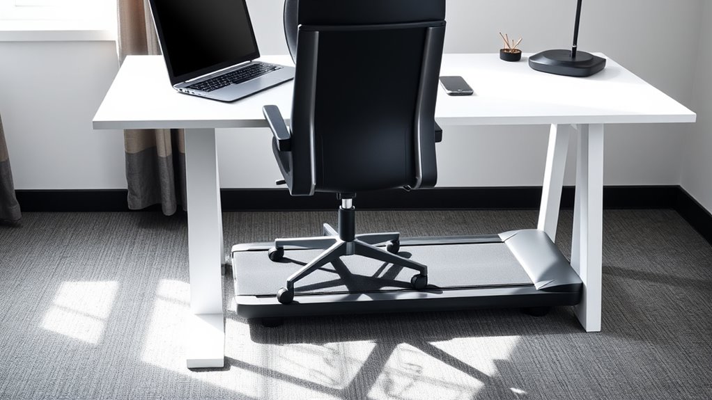 office treadmill safety features