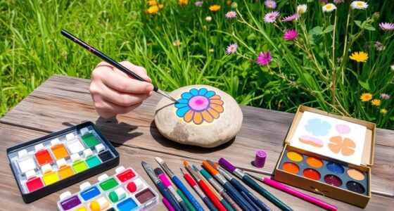 outdoor rock painting kits