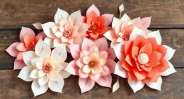 paper flower svg templates