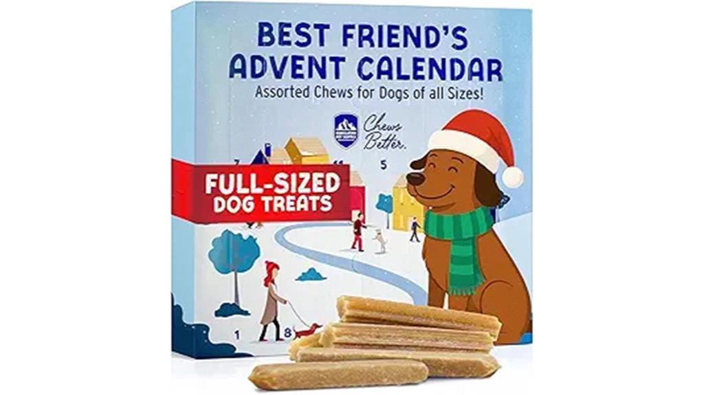 pet holiday snack calendar