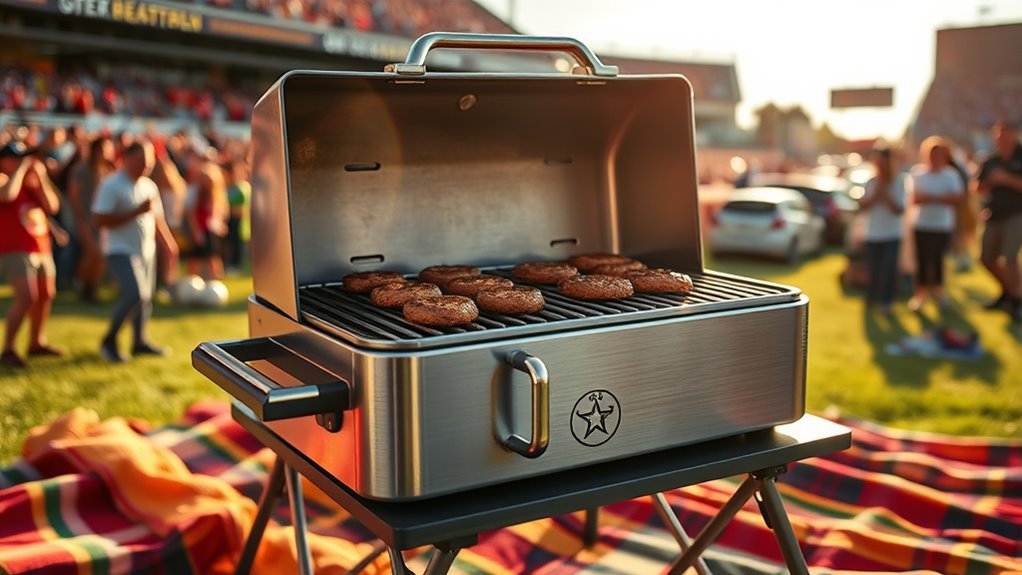 portable tailgating grill considerations