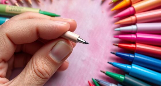 precise vibrant fabric markers