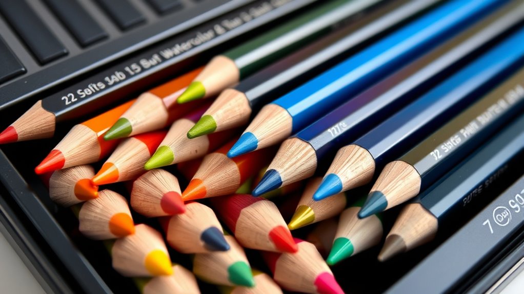 premium artist watercolor set