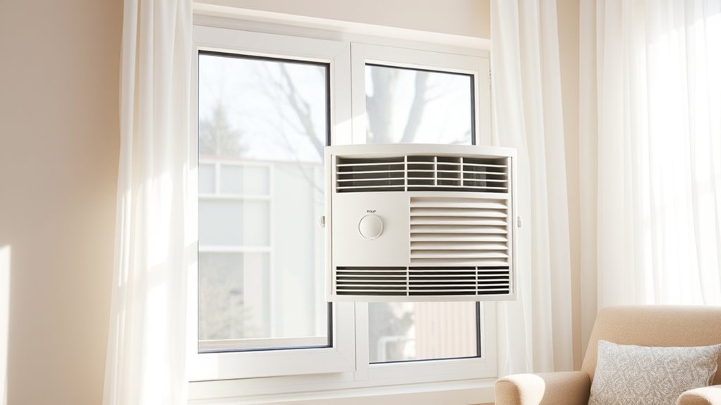 quiet cooling window units