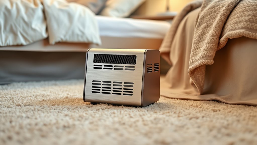 quiet portable bedroom heaters