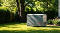 quietest whole house generators
