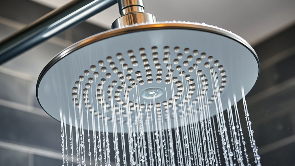 rainfall shower head factors