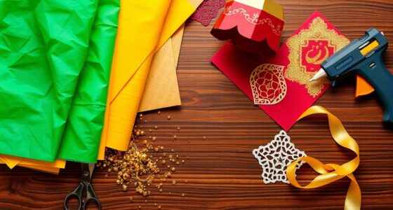 ramadan lantern craft supplies