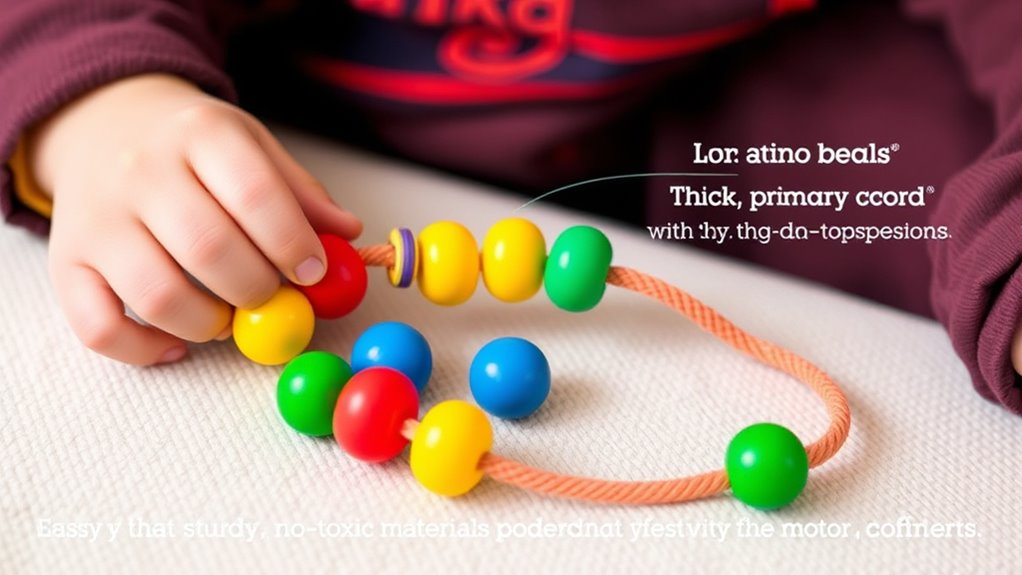 safe durable educational lacing sets