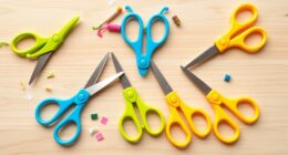safe spring action kids scissors