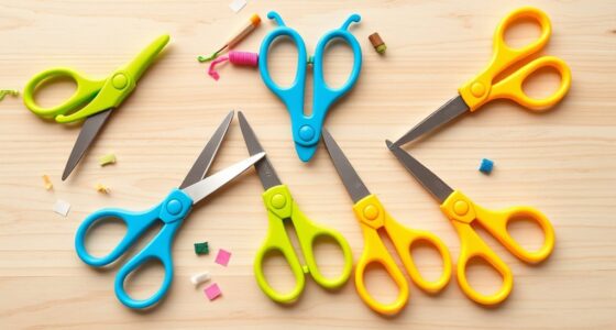 safe spring action kids scissors