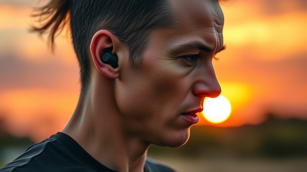 secure long lasting waterproof earbuds