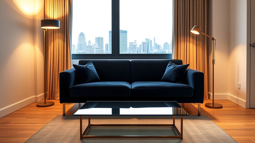 small stylish space saving sofas