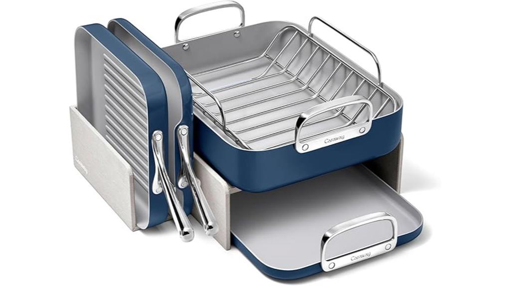 stylish ceramic cookware set