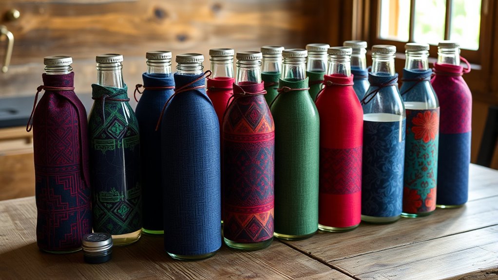 stylish durable glass bottles