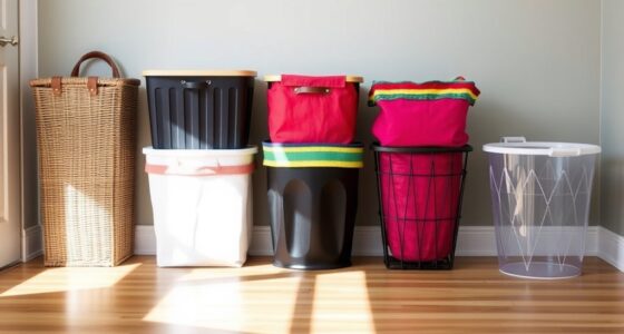 stylish functional laundry hampers