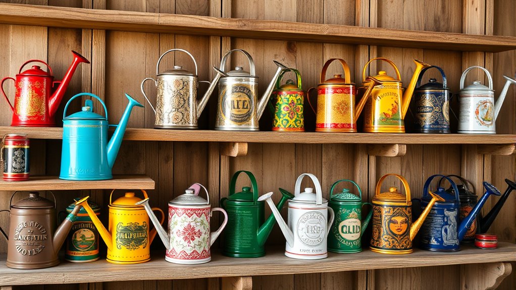 stylish functional watering cans