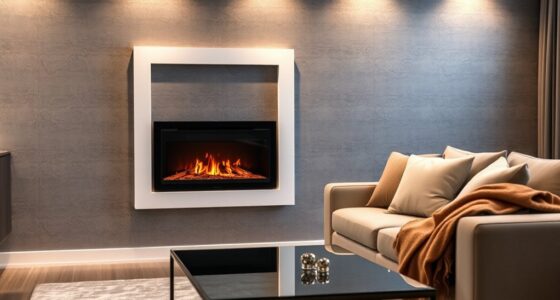 stylish safe apartment fireplaces