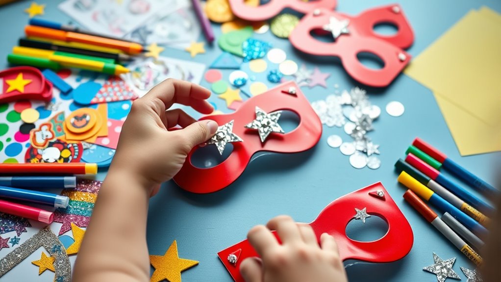 superhero mask craft kits