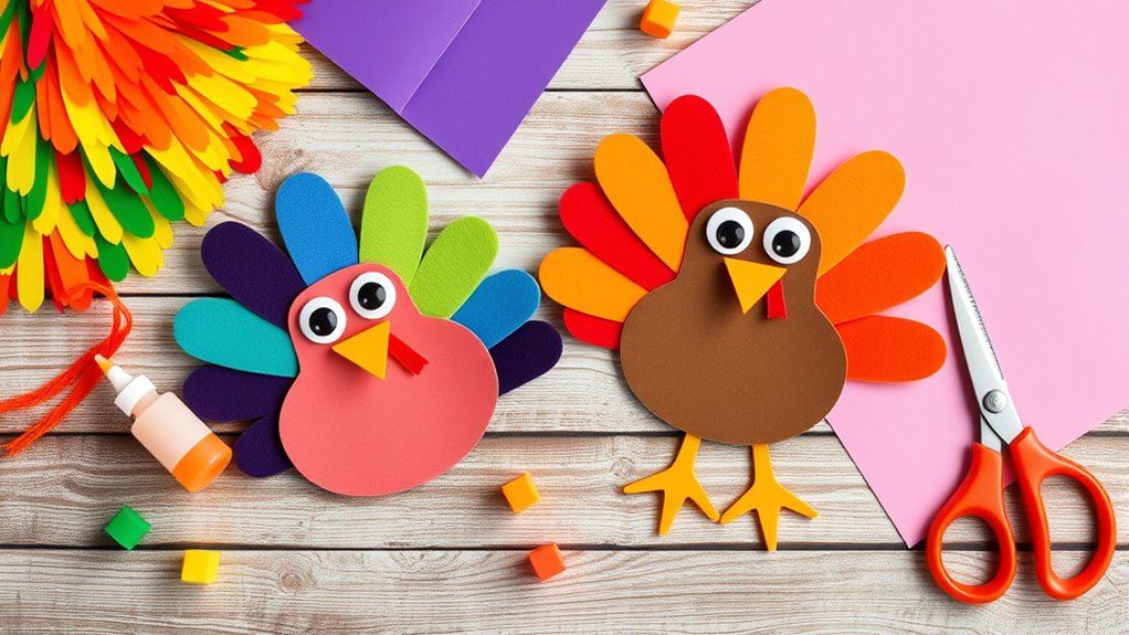 thanksgiving turkey craft kits