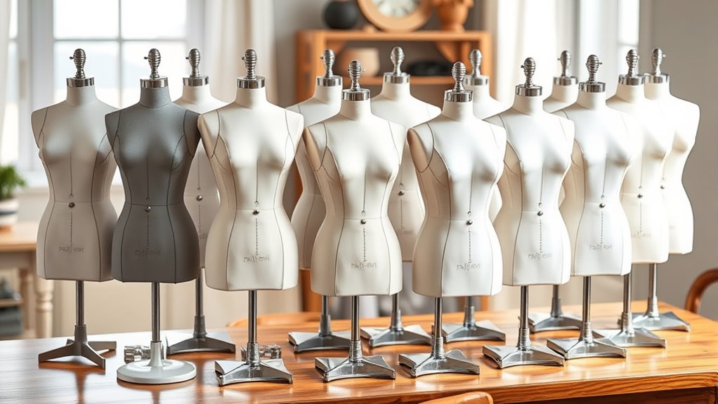 top adjustable sewing mannequins