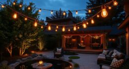 top backyard string light ideas
