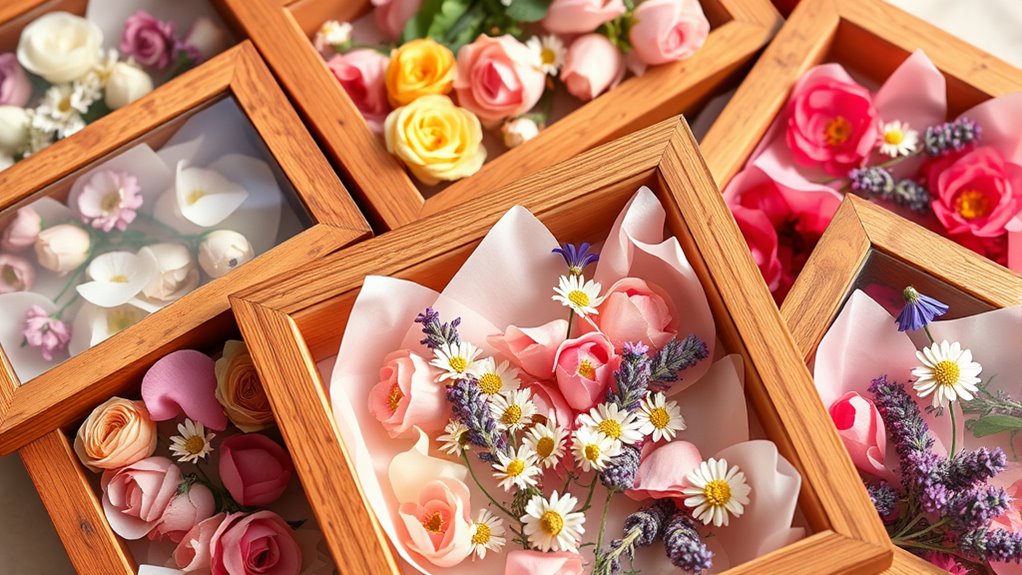 top flower press gift kits