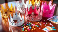 top foam crown party sets