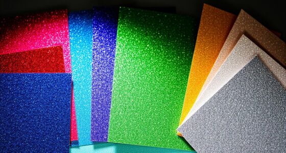 top glitter card stock packs