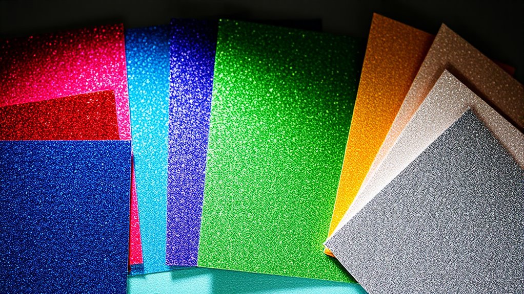 top glitter card stock packs