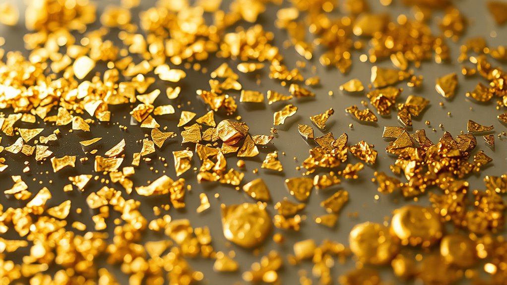 top gold leaf flakes