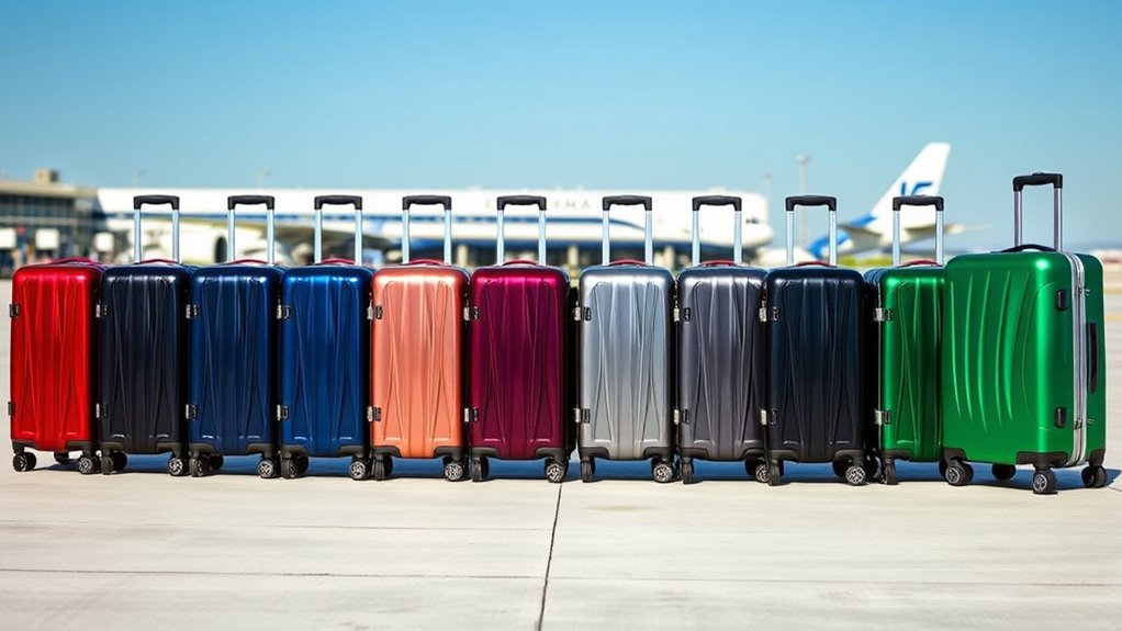 top hard shell luggage