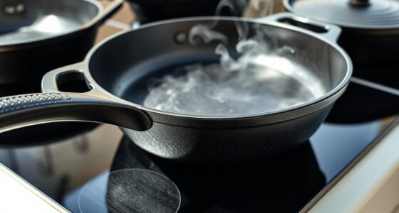 top induction cast iron skillets