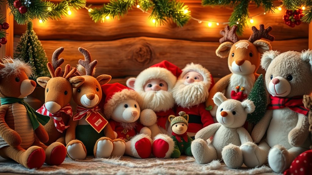 top jellycat holiday soft toys