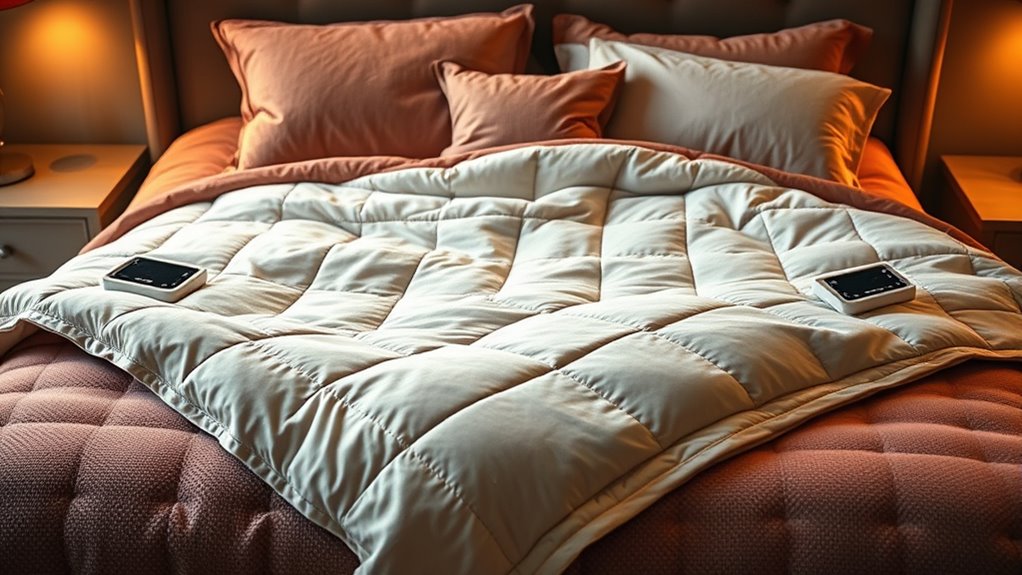 top king size electric blankets
