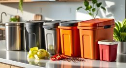 top kitchen compost bins