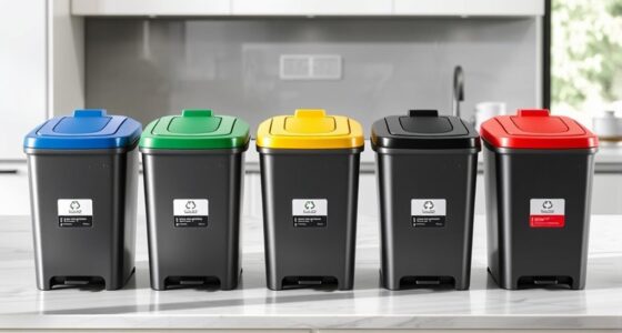 top kitchen recycling bin picks